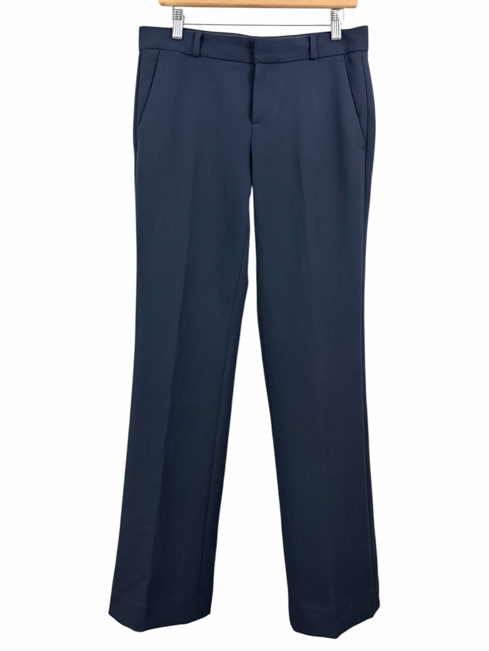 Banana Republic Logan Fit Navy Trousers Size 6